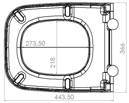 Сиденье для унитаза VitrA Universal  810-003-009 белое дюропласт с микролифтом