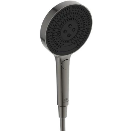 Ideal Standard Solos Ручной душ, 3-функциональный (Rain, Silkrain, Active) цвет: PVD Magnetic Grey