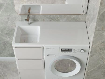 Раковина над стиральной машиной Madera Kamilla 100, левая