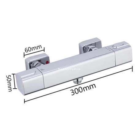 Смеситель Gappo G2091 для душа термостат хром