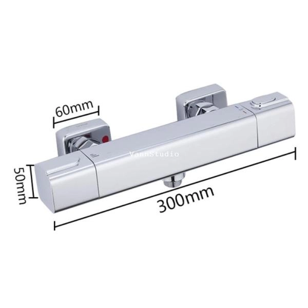 Смеситель Gappo G2091 для душа термостат хром