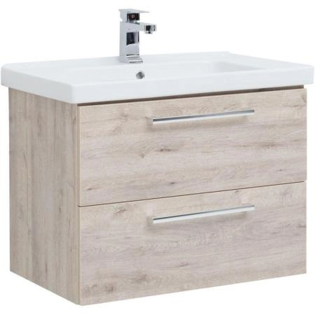 Тумба Dreja GIO 80 см под умывальник дуб кантри, подвесная