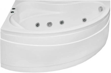 Ванна Bas Вектра 150x90 с гидромассажным оборудованием FLAT левая