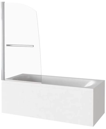 Шторка для ванны GOOD DOOR SCREEN R-HT-80-C-CH 5 мм 80 прозрачное