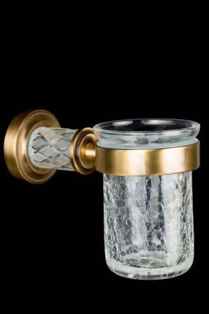 Стакан для зубных щеток Boheme MURANO CRYSTAL_Комплект 10904-CRST-BR