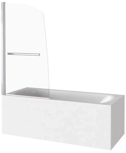 Шторка для ванны GOOD DOOR SCREEN R-HT-80-C-CH 5 мм 80 прозрачное