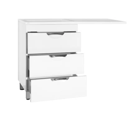 Тумба под раковину Style Line Elfante Жасмин 60 (3 ящ.) Люкс PLUS
