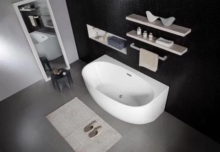 Ванна акриловая Azario Cambridge 170x88 пристенная (CAM17289)