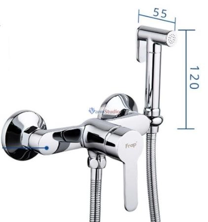 Гигиенический душ Frap F2041 хром