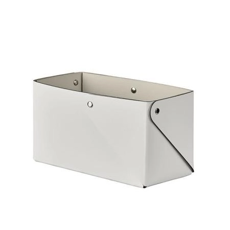 Colombo Adj Коробочка MIU, 7x14H8 см , цвет: белый/панна котта