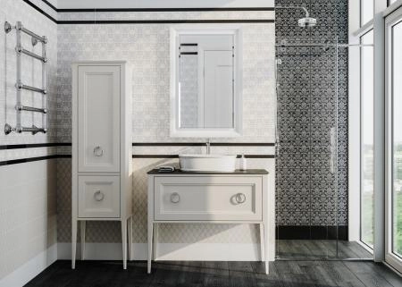 Зеркало Kerama Marazzi PLAZA CLASSIC ПЛАЗА КЛАССИК PL.C.mi.65\WHT 65, белое матовое