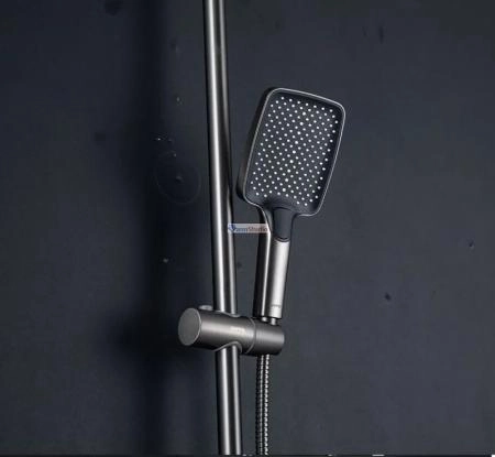Душевая система Gappo G2418-29 с изливом оружейная сталь