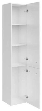 Пенал ASB-Mebel Белмонти 35 Ясень браш софт белый подвесной