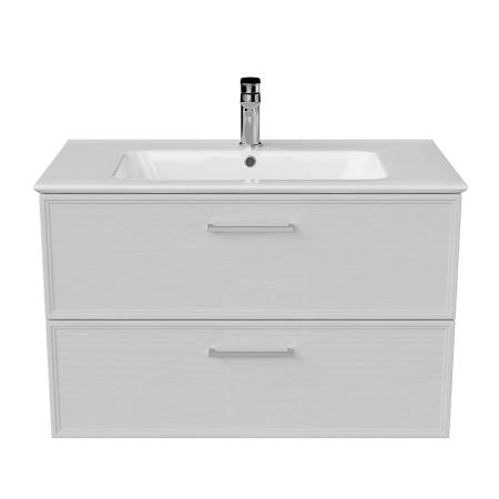 Тумба Kerama Marazzi PIANO CLASSIC ПИАНО КЛАССИК PIA.CL.85\WHT.M подвесная 85 см, 2 ящика, ясень белый матовый