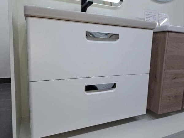 Тумба с раковиной Roca Gap 80 ZRU9302732 белая матовая