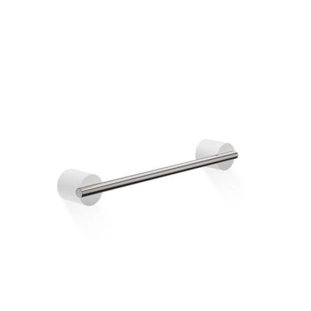 Decor Walther Stone HTE30 Полотенцедержатель 30см, подвесной, цвет: белый / сталь матовая