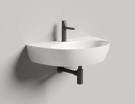 Раковина Salini ALDA WALL 03 S-Sense глянцевая 71x45 140313G накладная без отв.смесителя