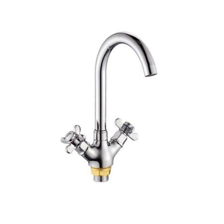 Смеситель Potato Р41303 для кухни с высоким изливом, хром