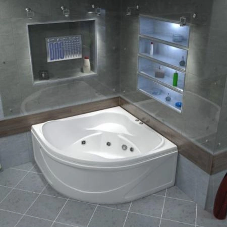 Ванна Bas Хатива 143x143 без гидромассажа