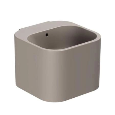 Azzurra Tandem Раковина подвесная 44x43xH32 см, без отв., с переливом, цвет: Tortora