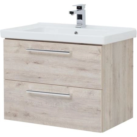 Тумба Dreja GIO 80 см под умывальник дуб кантри, подвесная