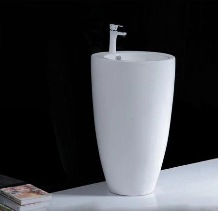 Раковина CeramaLux NB133 49x49х82 см напольная