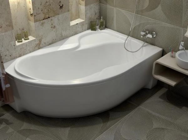 Акриловая ванна Relisan Адара 170X100R см правая