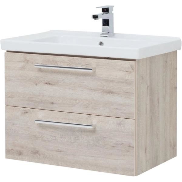 Тумба Dreja GIO 80 см под умывальник дуб кантри, подвесная