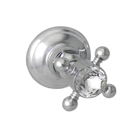 Nicolazzi Half Dome Crystal Вентиль запорный 1/2”, цвет: хром
