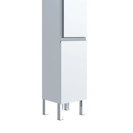 Пенал SANVIT Авеню-3 (К) 32 с бельевой корзиной напольный Белый