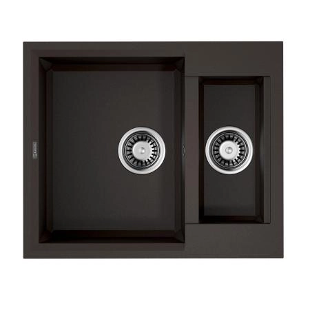 Кухонная мойка Omoikiri Sakaime 60-2-DC Tetogranit/темный шоколад 4993912