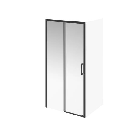 Душевая дверь Kerama Marazzi VETRO ВЕТРО VE.100.SD.BLK.M раздвижные, 100х195, матовый черный