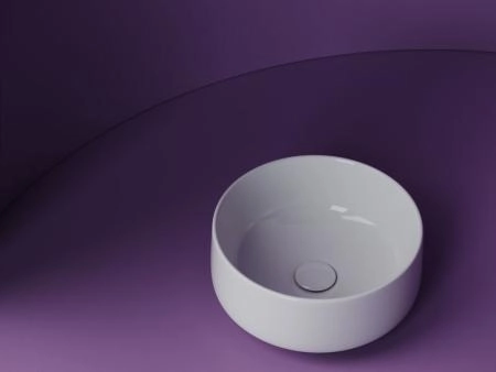 Умывальник чаша накладная круглая Element 355x355x150мм