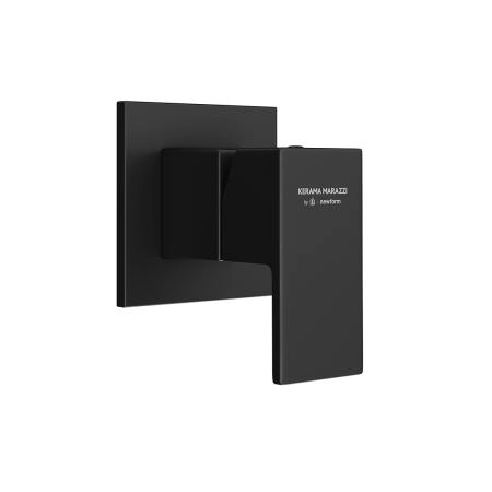 Встроенный смеситель Kerama Marazzi FUTURA ФУТУРА 66475EKM.01.093 для душа на один поток, матовый черный