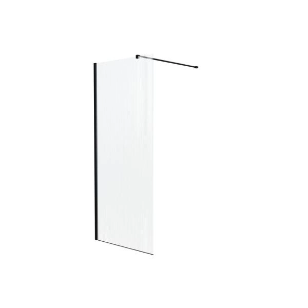 Душевая перегородка KNOTLOR WI090CG1BL 90х200, черный