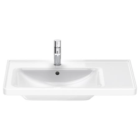 Duravit D-Neo Раковина накладная 80х48см, с переливом, с 1 отв., цвет: белый
