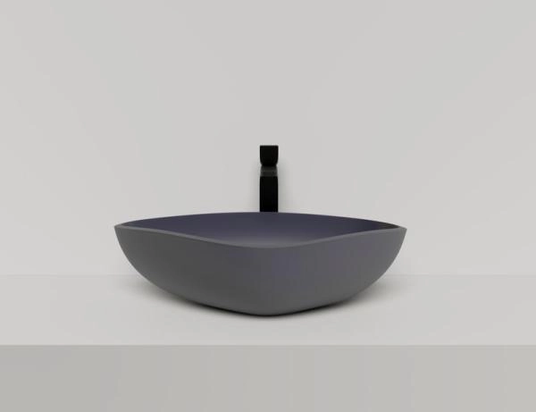 Раковина Salini GLORIA 06 S-Sense покраска RAL глянцевая 56x39 1102106GF накладная