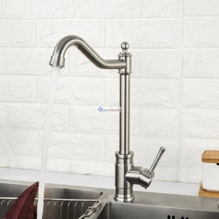 Смеситель для кухни Frap F41899-4 сатин