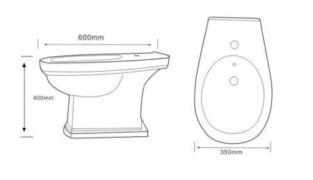 Биде напольное BOHEME Vogue 943