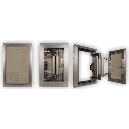 Ревизионный люк Евроформат АТР 20-30 настенный под плитку ПРАКТИКА