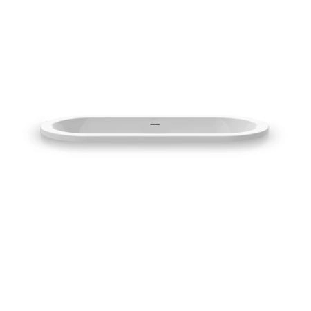 Knief Cool FIT Ванна овал 0400-082 встроенная 180x80x60см с ножками, в комплекте со сливом 0100-091-06 стандарт, цвет: белый