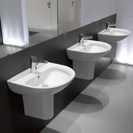 Laufen Pro Раковина 60х48х16,5 см, подвесная, с 1 отв., по центу, c переливом, цвет: белый