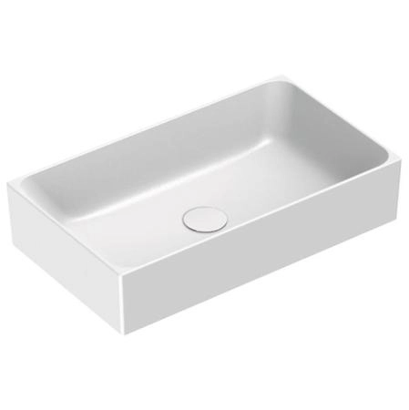 Catalano Premium Раковина 60x35см накладная, без отв., цвет: белый матовый