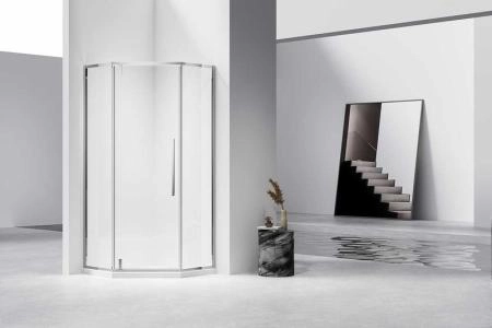 Душевой уголок Vincea Slim-N VSP-4SN100CL, 1000*1000, хром, стекло прозрачное