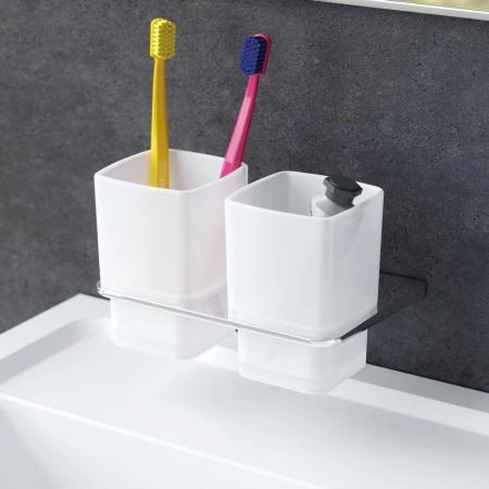 Стакан для зубных щеток 2-й AM.PM Inspire 2.0 A50A343400 хром