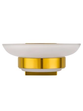 Мыльница с держателем WONZON & WOGHAND POLO, Темное золото (WW-8922-DG)