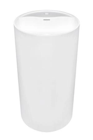 Раковина NT BAGNO NT407 RIMINI 455x455 искусственный камень белый матовый