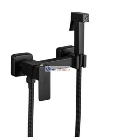 Гигиенический душ Frap F7504-6 черный