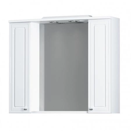 Зеркальный шкаф RedBlu by Damixa Palace One M41MPX0851WG белый глянцевый