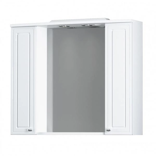 Зеркальный шкаф RedBlu by Damixa Palace One M41MPX0851WG белый глянцевый